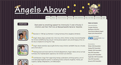 Desktop Screenshot of angelsabovecharity.org